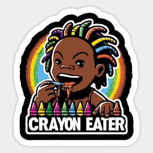 - Crayon Eater - Sticker